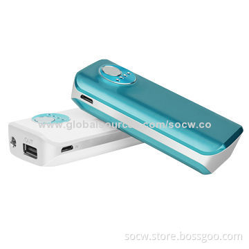 5,600mAh Emergency Mobile Phone Chargers, with Over-current Protection